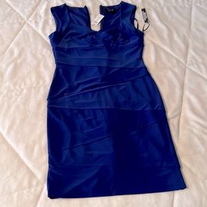 White House Black Market Indigo Blue Dress